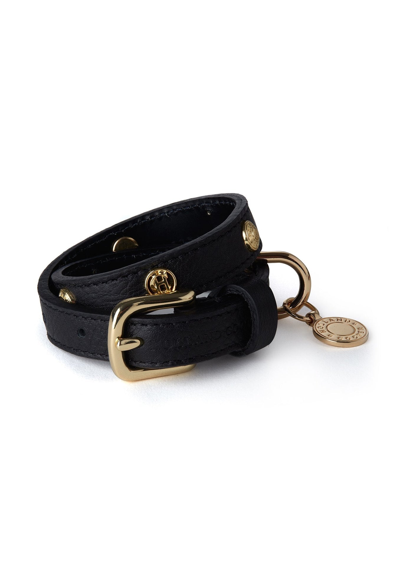 HC Studded Dog Collar (Black)