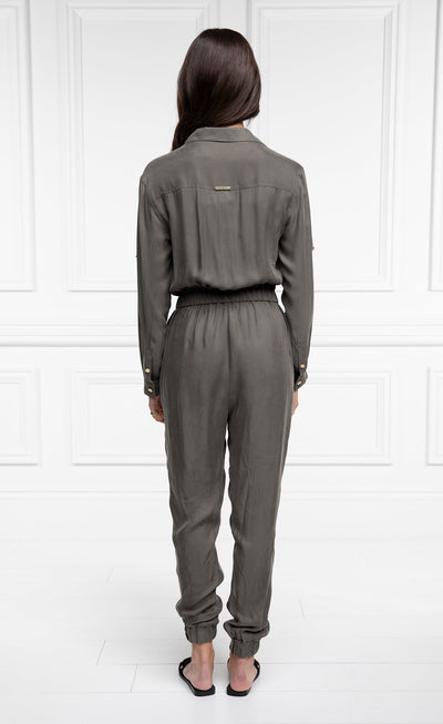 Utility Jumpsuit (Khaki)