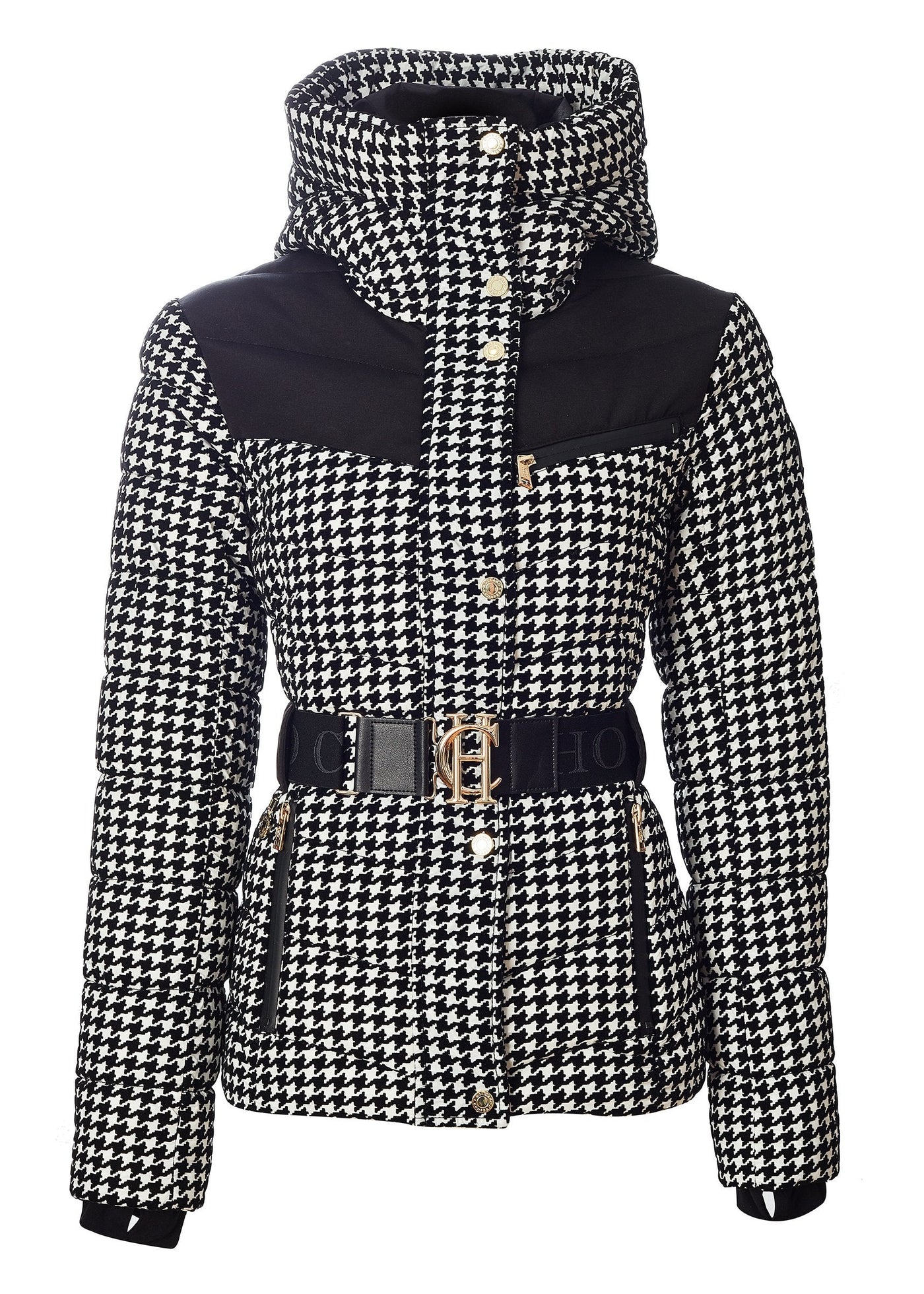 Vermont Puffer Jacket (Houndstooth)