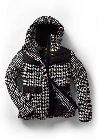 Vermont Puffer Jacket (Houndstooth)