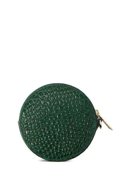 Chelsea Coin Purse (Emerald Croc)