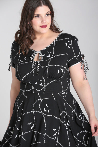 Stitches Midi Dress