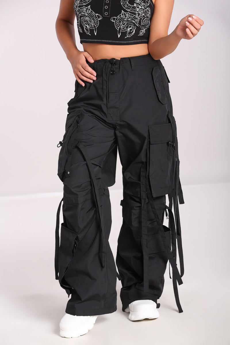 Octopus Trousers Black