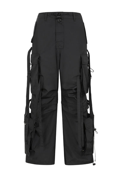 Octopus Trousers Black