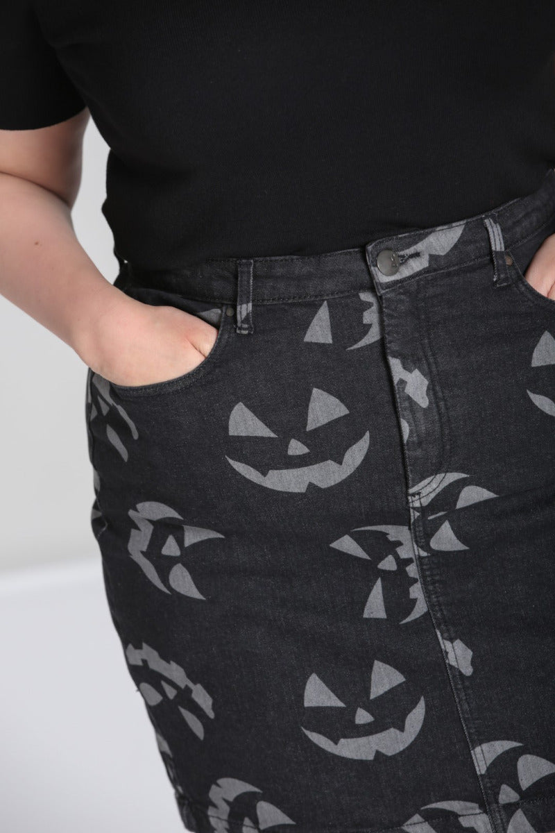 Jack-O-Lantern Skirt