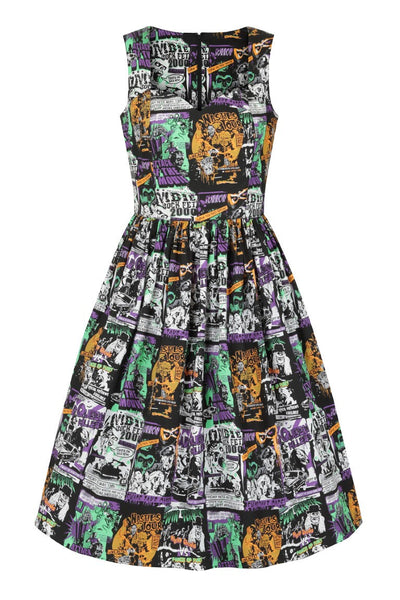 Be Afraid 50's Dress