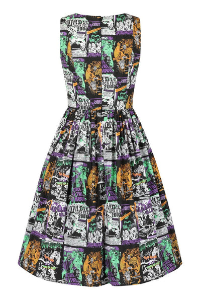 Be Afraid 50's Dress