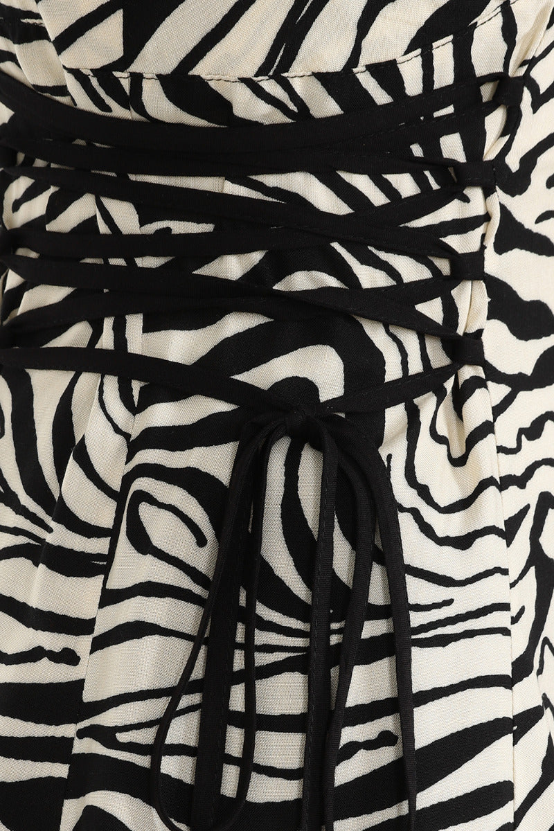 Zebra Mini Dress