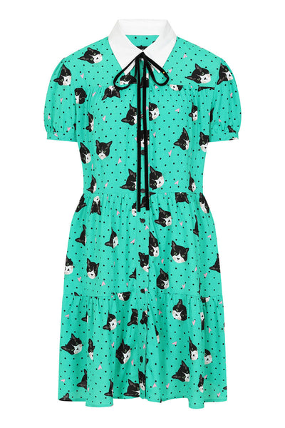 Love Cats Mini Dress