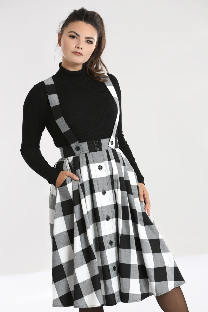 Teen Spirit Pinafore Skirt