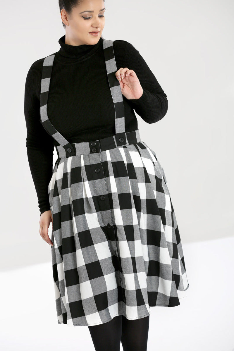 Teen Spirit Pinafore Skirt