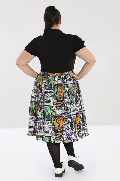 Be Afraid 50's Skirt