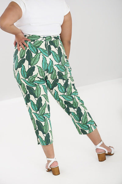 Rainforest Cigarette Trousers