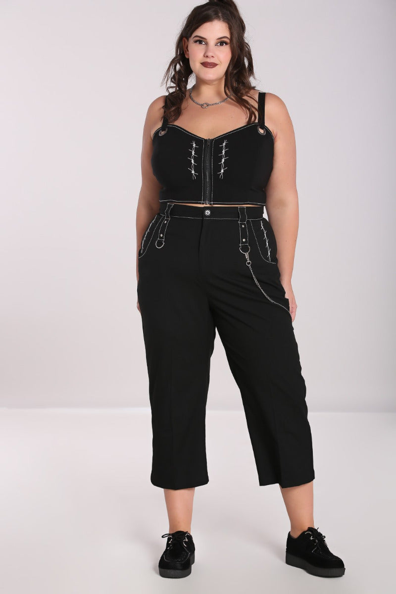 Lennox Cropped Trousers