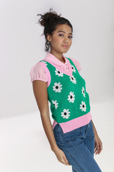 Kitsch Daisy Vest