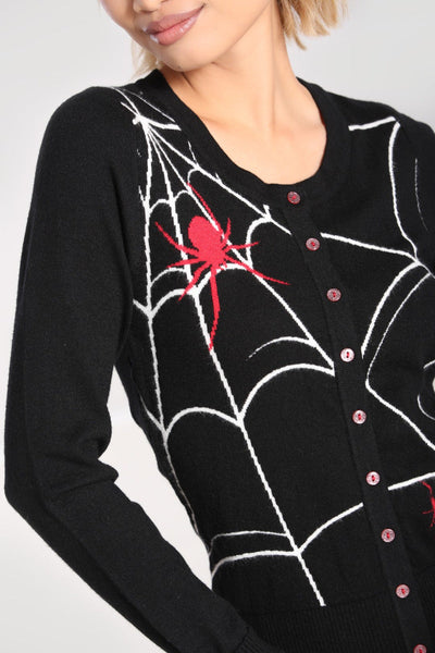 In A Web Cardigan