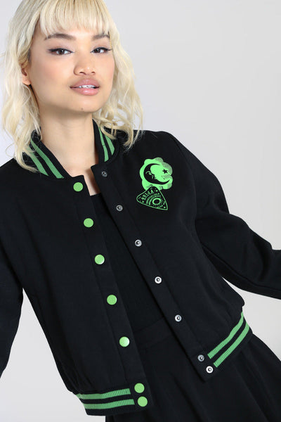 Samara Jacket Black-Green