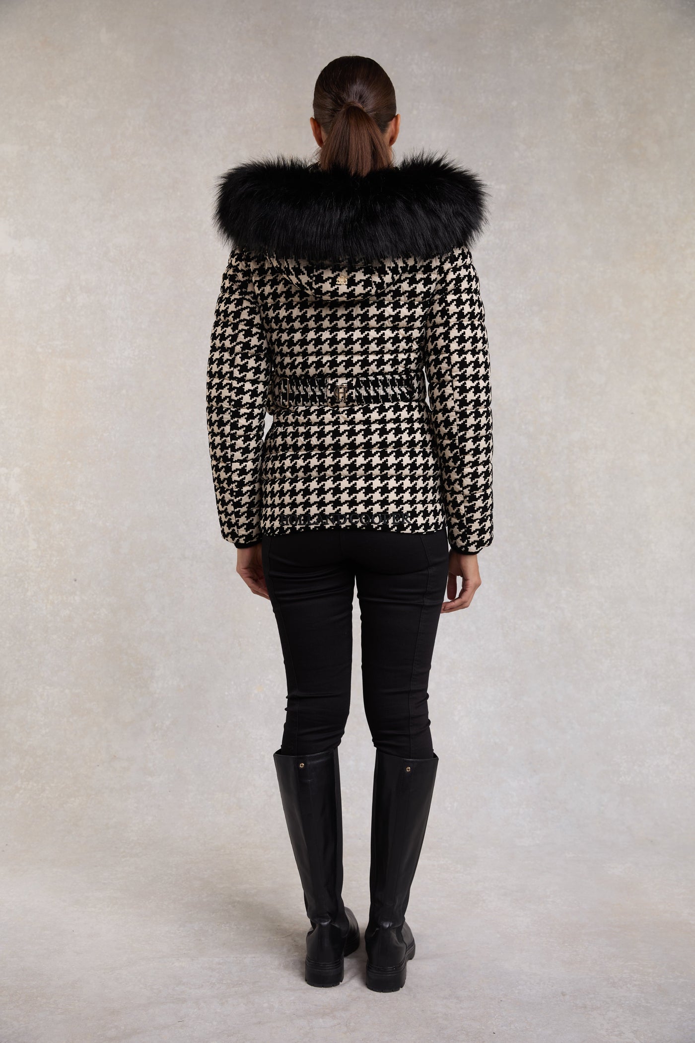 Moritz Jacket (Ecru Houndstooth)