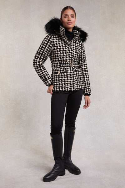 Moritz Jacket (Ecru Houndstooth)