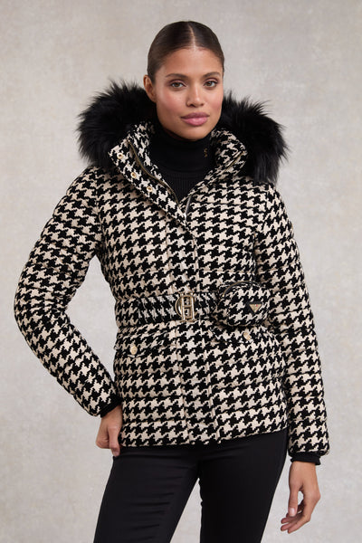 Moritz Jacket (Ecru Houndstooth)