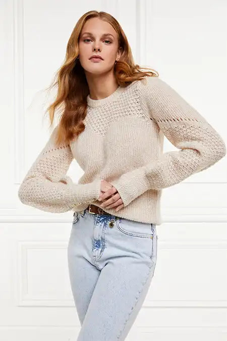 Grace Mohair Knit (Oatmeal)