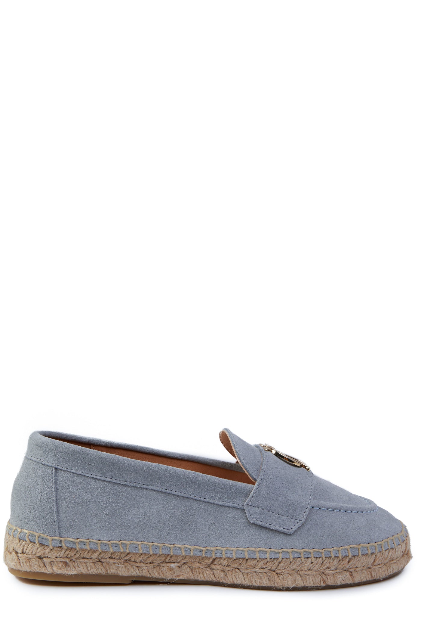 Monaco Espadrille Loafer (Smokey Blue Suede)